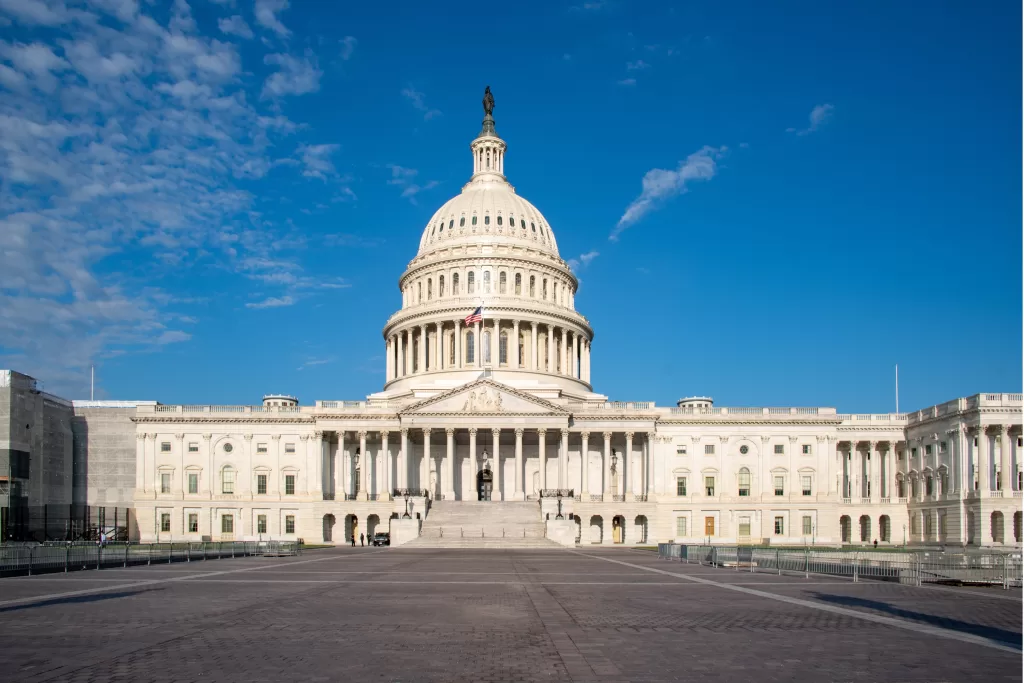 O Capitólio é a sede do poder legislativo nos Estados Unidos - e pode ser visitado;