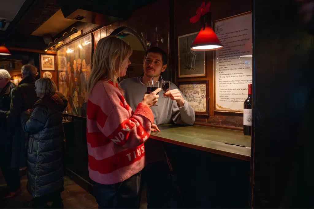 O Gløgg é um vinho quente tradicional durante as festas de fim de ano em Copenhague.