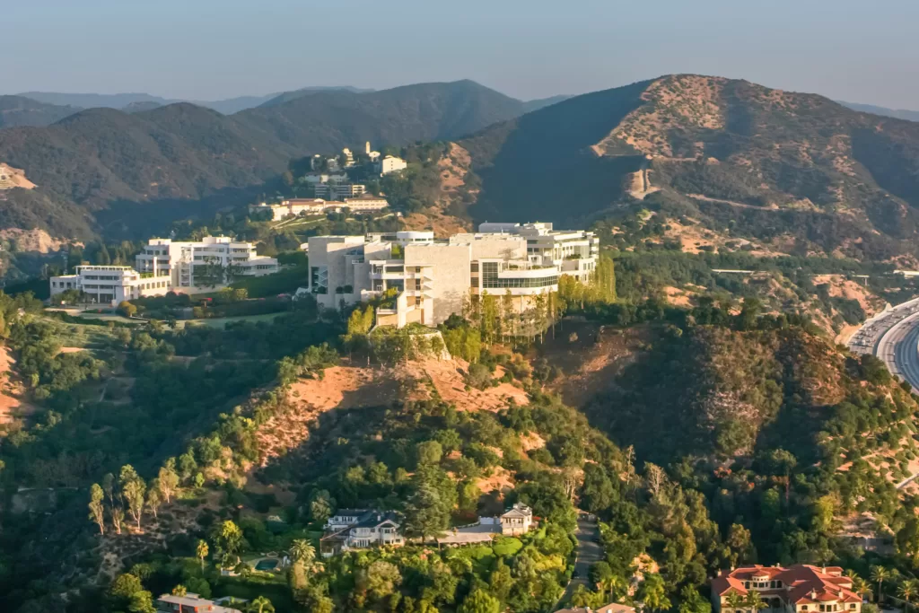 O Getty Center é um complexo cultural e museu de arte em Los Angeles.