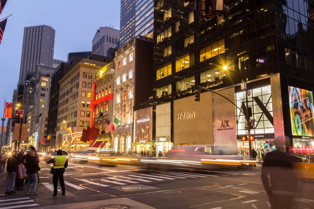 A Quinta Avenida foi cenário do filme "O Diabo Veste Prada"