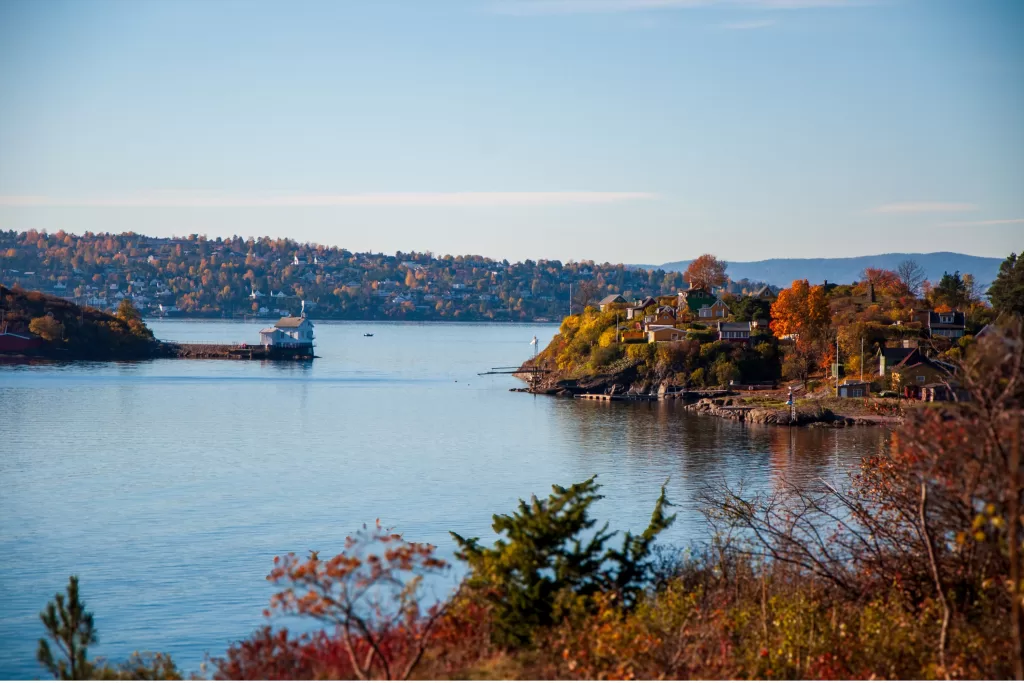 O Fiorde de Oslo é um passeio imperdível em na capital norueguesa.