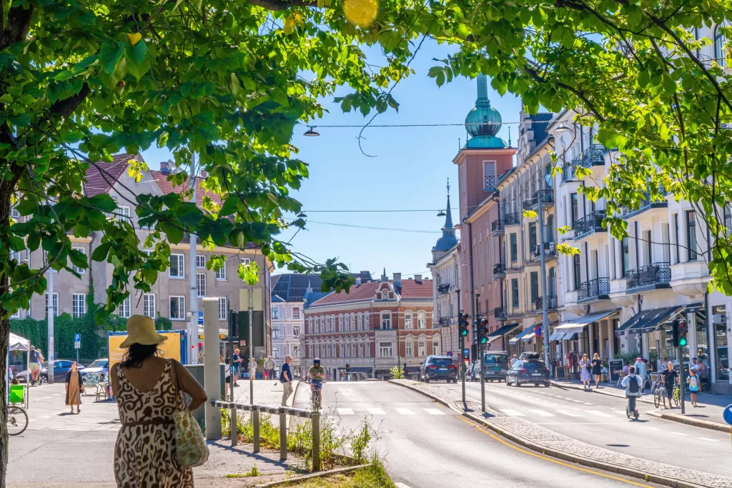 St. Hanshaugen é um bairro residencial de Oslo bem tranquilo, conhecido pelo parque que leva o mesmo nome e pelas belas vistas da cidade. 