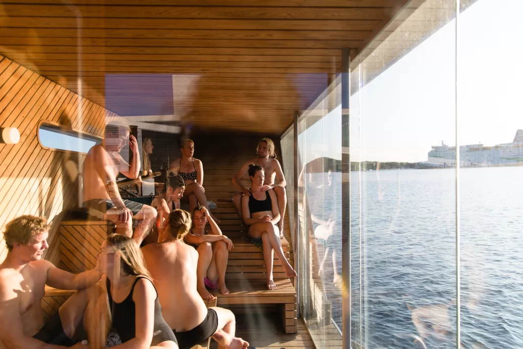 O que fazer em Oslo: Sauna flutuante