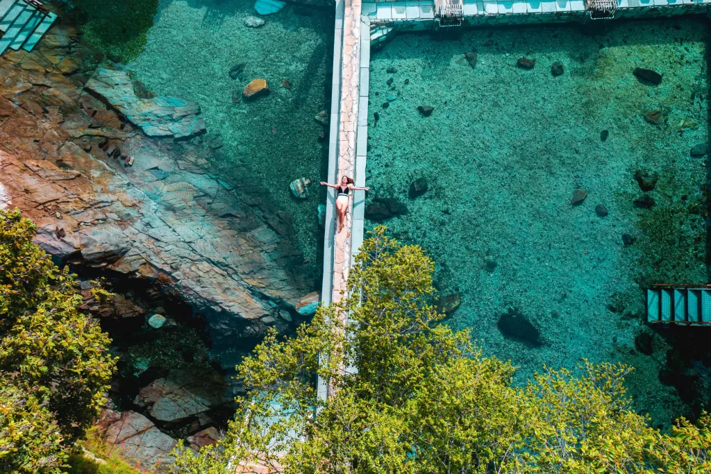 O Parque das Fontes fica aberto o dia todo para os hóspedes do Rio Quente Resorts.