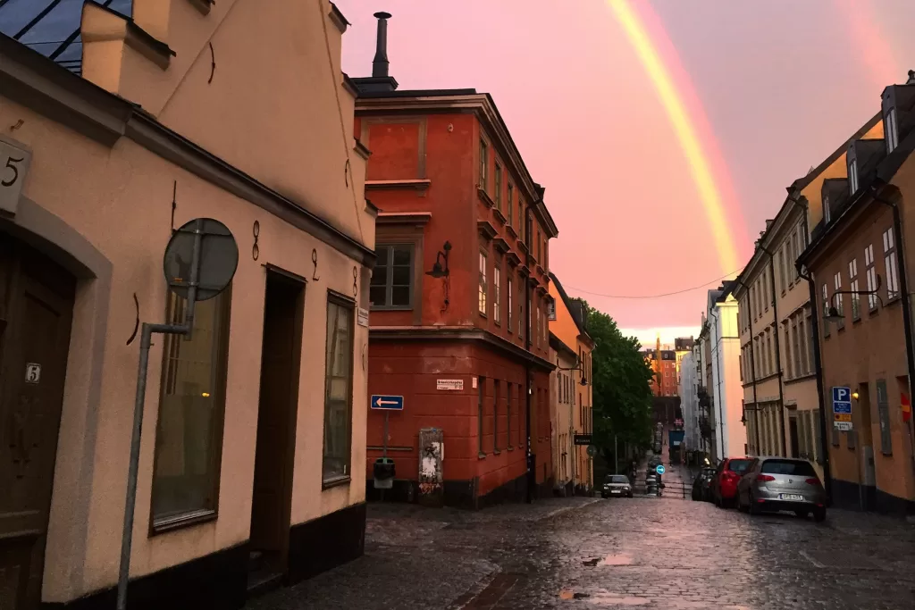 Södermalm é o bairro mais descolado e alternativo de Estocolmo. 