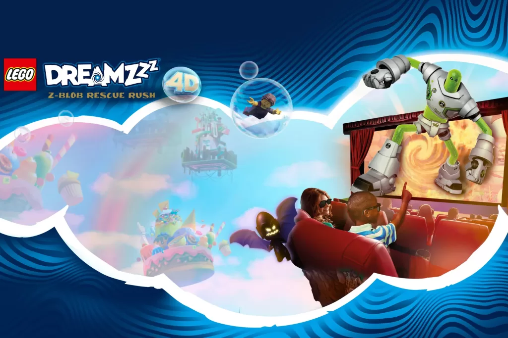 LEGO® DREAMZzz™ 4D: Z-Blob Rescue Rush no LEGOLAND Florida.