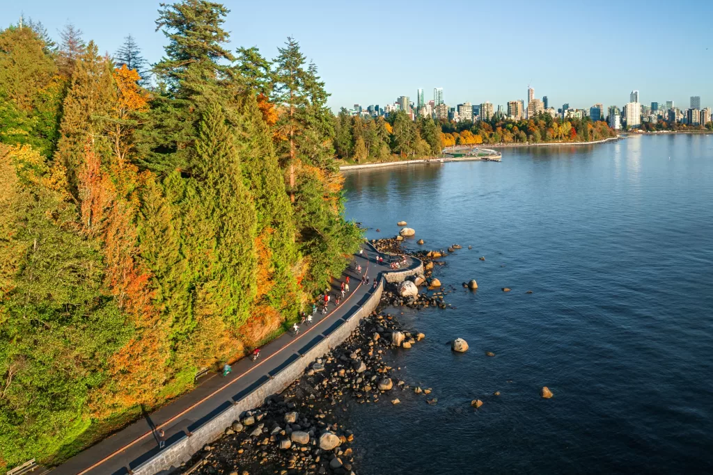Conheça o Stanley Park, em Vancouver.