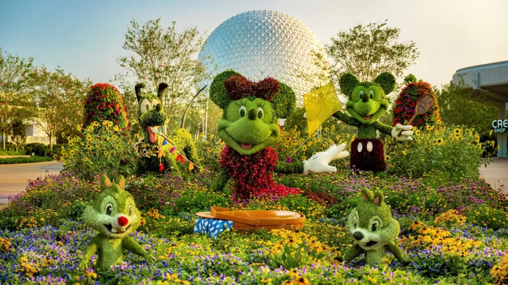 Saiba tudo sobre o EPCOT International Flower & Garden Festival com a VMZ Viagens.