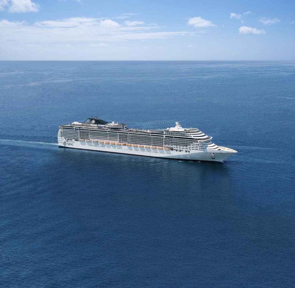 MSC Divina - temporada de cruzeiros 2026/2027 na América do Sul